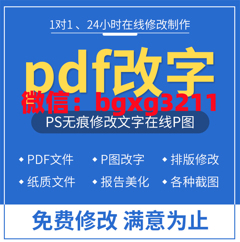 下載的征信報告pdf修改打造完美職業形象