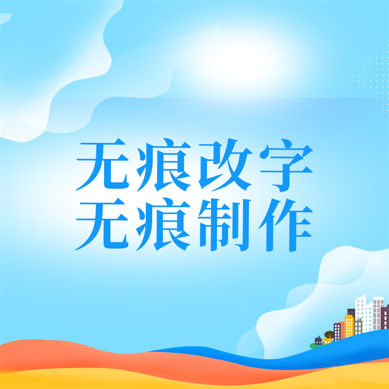 征信報告PDF修改軟件進行無痕編輯