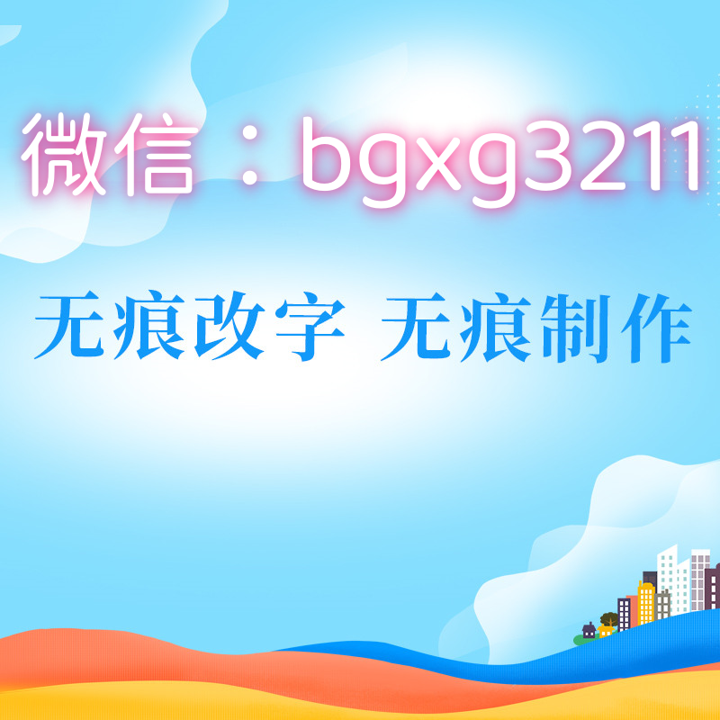 電子版征信PDF簡版修改指南